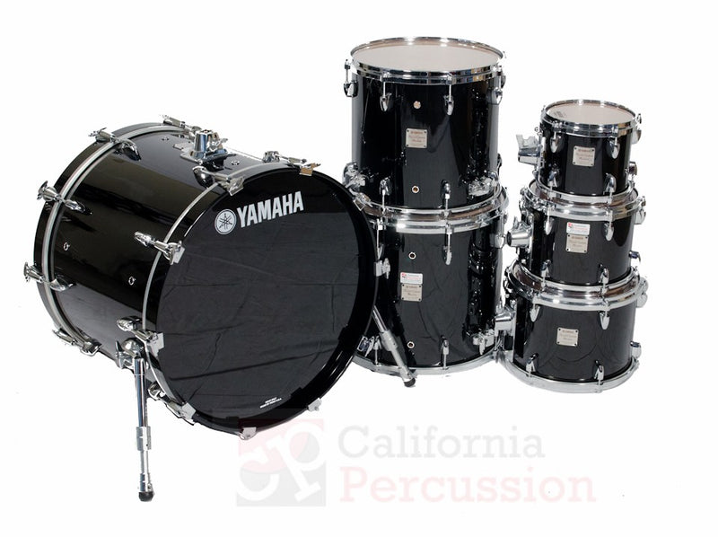Yamaha Birch Absolute Drum Set Rental - Piano Black