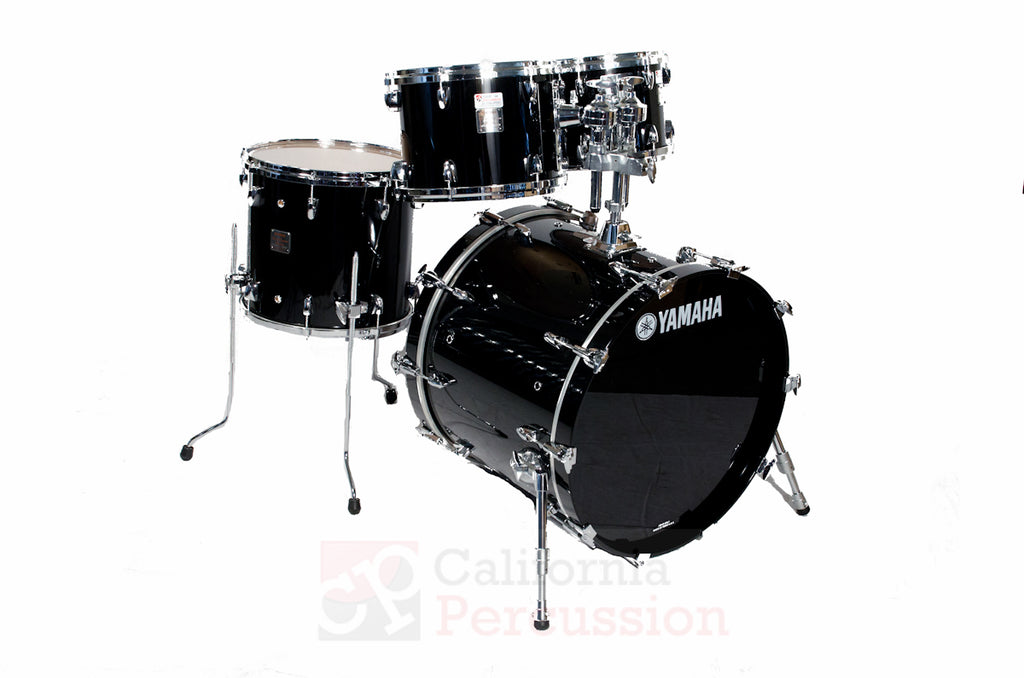 Yamaha Birch Absolute Drum Set Rental - Piano Black