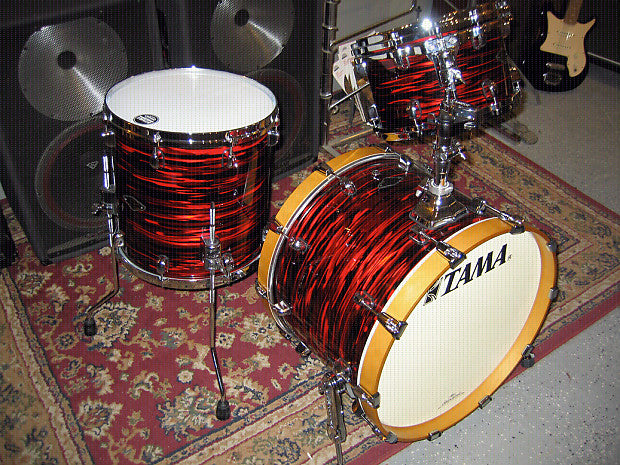 Tama StarClassic Drum Set Rental - Red Oyster Pearl