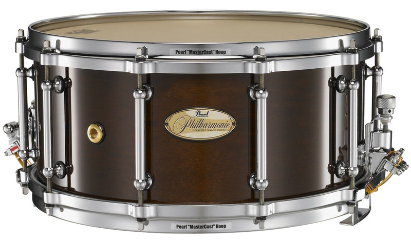 Pearl Philharmonic Concert Snare Drum - Beaded Brass